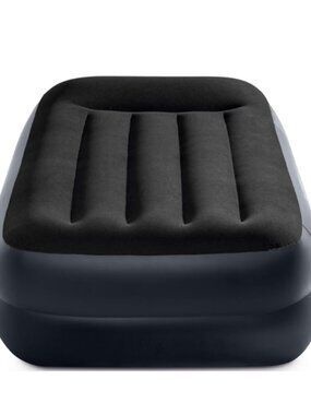 Retail $75 | Intex Dura-Beam Plus Twin Air Mattress 64121ED – Built-In Pump